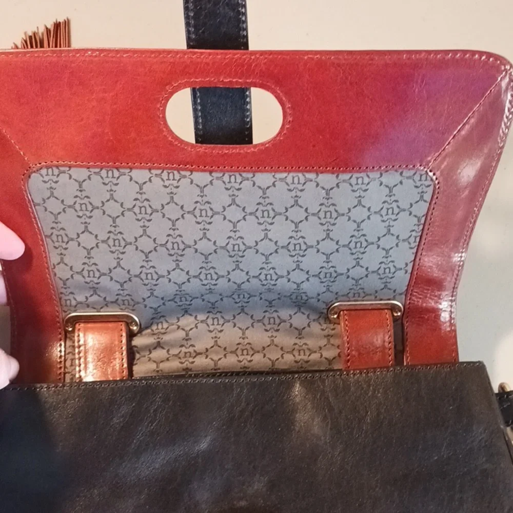 Nanette Lepore Crossbody Purse Bag EXCLUSIVE Leather #eshopchicago - Picture 6 of 15